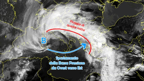 Forte maltempo sul Sud Italia. Cosa ci aspetta il 26 e 27 Marzo?